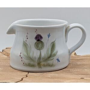 Buchan Portobello Thistle Open Sauce Boat Creamer 12 oz